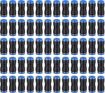 60pcs Straight Push Connectors Quick Release Pneumatic 6/8/10mm, Black. Fixed Price $17.31.