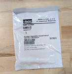 Parker Gams-22 Partek Pfa Ptfe Straight Male Adapter 1/8" Pargrip X Npt. Fixed Price $25.00.