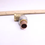 Sharkbite Max 1/2 In. Push-to-connect X Fip Brass 90-degree Elbow Fitting. Fixed Price $6.14.