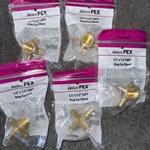 5 Ea-apollo 1/2 In. Brass Pex Barb X In Female Pipe Thread Adapter 90-degree. Fixed Price $42.95.