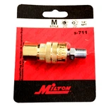 Milton S-711 M Style Coupler And Plug Kit. Fixed Price $11.87.