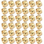 Bonsicoky 50 Pcs Brass Compression Fitting Ferrule 5/16" - 50pcs, Gold. Fixed Price $12.64.