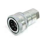 Nv12nptf, Nv 12 Npt F, Quick Release 1/2 Hydraulic Coupler, Female. Fixed Price $36.99.
