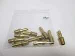 Lot Of 10 New Dixon 102060c 1/4" Male Npt X Barb Fitting, Material: Brass. Fixed Price $20.00.
