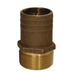 Groco 1/2" Npt X 3/4" Bronze Full Flow Pipe To Hose Straight Fitting Ff-500. Fixed Price $14.99.