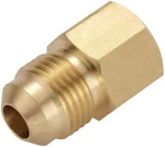 Everbilt Lfa-274 1/2 In. Threaded Flare X 3/8 Fip Brass Adapter Coupling Fitting. Fixed Price $12.00.