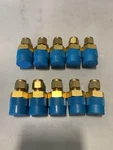 10x Swagelok Brass Connector Fitting, 1/4" Od Tube X 1/2" Male Npt, B-400-1-8. Fixed Price $120.00.