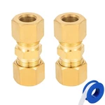 Brass Compression Fitting,1/4-inch Od Union,brass Tub.... Fixed Price $16.97.