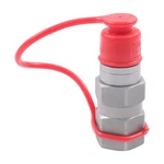 1/2" Npt Flat Face Hydraulic Quick Connect Male Coupler Plug For Bobcat. Fixed Price $17.13.