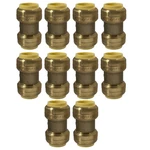 10 Pack Xfitting 3/4" Push Fit Coupling Fittings - Lead Free. Fixed Price $37.99.