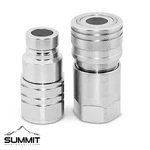 Flat Face High Flow Hydraulic Quick Disconnect Coupler Set, 5/8" Body X 3/4" Sae. Fixed Price $74.95.