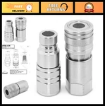 Summit Hydraulics Flat Face Skid Steer Hydraulic Quick Connect Couplers Set. Fixed Price $130.99.