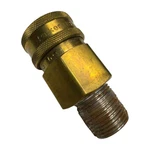 Parker Bst-6 Brass High Flow, Unvalved, Hydraulic Quick Coupling St Series. Fixed Price $43.99.