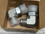 Lot Of 2 Parker 12-16 C5ox-s Tube Fitting 90 Elbow 3/4" C50x-s New. Fixed Price $29.99.