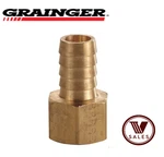 Grainger 6afn1 Brass Straight Fitting 3/8" Barb X Female Npt - Factory New!. Fixed Price $10.20.