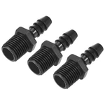 Flexible Plastic Fittings 1/4" Barb X Npt Male Wire, 3pcs. Fixed Price $9.06.