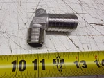 Boshart Sshl-075-100 1" Barbed Mpt X 3/4" Insert Stainless Steel Hydrant Elbow. Fixed Price $19.99.