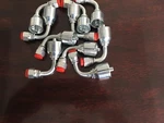 (10 Pc)13943 4-4 Pk Style Hydraulic Hose Fittings 1/4" Fjic 90 Degree. Fixed Price $65.45.