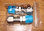 2x Swagelok Ss-810-11-8 Ss Bulkhead Male Connector, 1/2" Tube Od X Ntp. Fixed Price $50.00.
