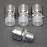 (4) Eaton Aeroquip Hydraulic Fittings 1ba16mp12, 3/4" Npt X -12 Hose Dash, Steel. Fixed Price $49.95.