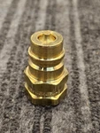 (qty 2) Dixon K4f4-b: K-series 1/2" X Iso-a Interchange Female Brass Plug. Fixed Price $28.84.