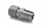 1/4 Tube Od X 3/8 Mnpt 316ss Straight Male Connector Parker 4msc6n-316. Fixed Price $8.00.