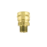 Foster 50ms St Series 1/2" Male Npt Brass Quick Couplers Straight Thru Fst. Fixed Price $14.00.