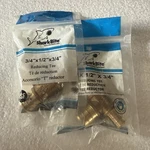 Sharkbite 3/4 Inch X 1/2 Reducing Tee, Brass Plumbing, 2 Pk. Fixed Price $10.24.