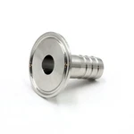 Hfs(r) 1.5" Tri Clamp To 3/4" Hose Barb Adapter 304 Stainless Steel. Fixed Price $10.79.
