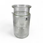 Adams & Chittenden Scientific 5l Borosilicate Jacketed Reactor Vessel G-11883. Fixed Price $299.00.