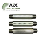 Lot Of 3 Parker 3/8 X 4.0 Fff-s Nptf Pipe Nipples 6000 Psi Steel Hex Fittings. Fixed Price $15.93.
