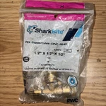 Sharkbite Pex U362lfa Copper 1/2 X Push-to-connect Tee. Fixed Price $15.00.