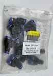 Bag Of 10 Sns Spy-1/4 Union Y Type Plastic Push To Quick Connect Tube Fitting. Fixed Price $17.99.