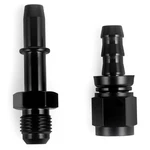 6an Male To 3/8" Sae Quick Disconnect Push On Efi Fitting With Strai.... Fixed Price $18.42.