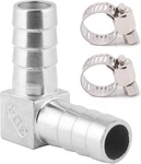 Stainless Steel 1/2" Hose Barb Elbow 90 Degree 1/2"barb X. Fixed Price $17.05.