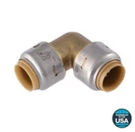 Sharkbite Max 1/2 In. Brass 90-degree Push-to-connect Elbow Fitting, Ur248a. Fixed Price $10.20.