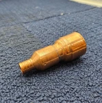 (qty 2) Sioux Chief 645x34p Adapter 3/4" X 1" Copper F1807 Pex Pvc Coupling. Fixed Price $21.99.