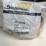 Mueller Prs Fittings 1-1/2" Copper Press X W/coupling With Stop (pf 10149). Fixed Price $14.00.
