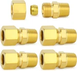 Chillwaves Brass Compression Tube Fitting, 5/8" Od X 1/2" Npt Male. Fixed Price $23.19.