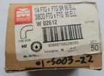 (39-pcs) Mueller W02612, 90 Elbow Short Radius Fitting, Ftg X Ftg, 1/4". Fixed Price $150.00.