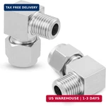 Yoebor Stainless Steel 304 Compression Tube Fitting 90 Degree Male Elbow Adapter. Fixed Price $23.50.