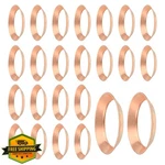 Uxcell 24pcs Copper Flare Gasket - 3/4" Tube Size Ac Refrigeration. Fixed Price $20.00.
