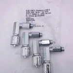 4 Pack Parker 3/8" Female Jic 37 Swivel Fitting 9/16-18 Thread Kp-81375. Fixed Price $184.99.