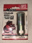 Vintage Milton Industries S1813 Coupler Body 3/8 Female G Style Made In U.s.a.. Fixed Price $12.99.