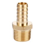 U.s. Solid 1/2" Hose Barb Brass Fitting Npt Male, 1pc. Fixed Price $7.79.