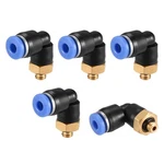 Pl4-m5 Pneumatic Thrust-5/32" Od Threaded Pipe M5 For Blue Fitting 5pcs. Fixed Price $7.77.