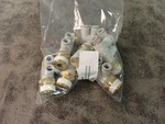 New Smc Kq2vd08-04as Double Male Push To Connect Elbow Fittings 8 Pack (bn292). Fixed Price $32.99.