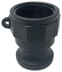 (10 Pack) 1-1/4" Type A Poly Camlock Female Npt X Male Adapter Polypropylene. Fixed Price $39.95.