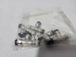 Parker W171plp-4-2 Run Tee Swivel (lot Of 5). Fixed Price $30.00.