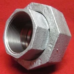 1-1/2 Inch Npt Union, Galvanized Malleable Iron Pipe Fitting, 150# - Made In Usa. Fixed Price $14.95.